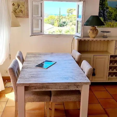 Lägenhet Hameau Des Amandiers - Vue Mer, Golf Et Vignes